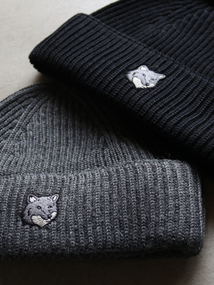 MAISON KITSUNE / フォックスヘッド ラージ ビーニー / pm06112kt1022