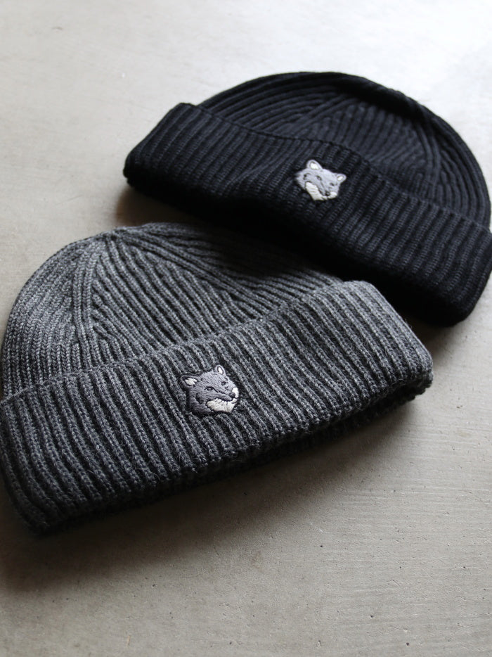 MAISON KITSUNE / フォックスヘッド ラージ ビーニー / pm06112kt1022