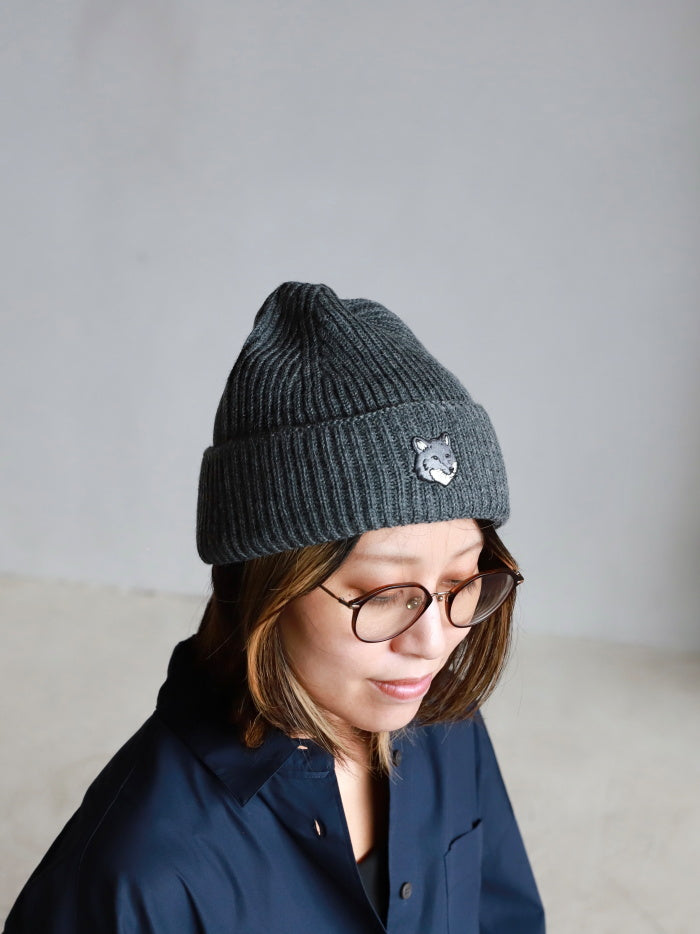 MAISON KITSUNE / フォックスヘッド ラージ ビーニー / pm06112kt1022