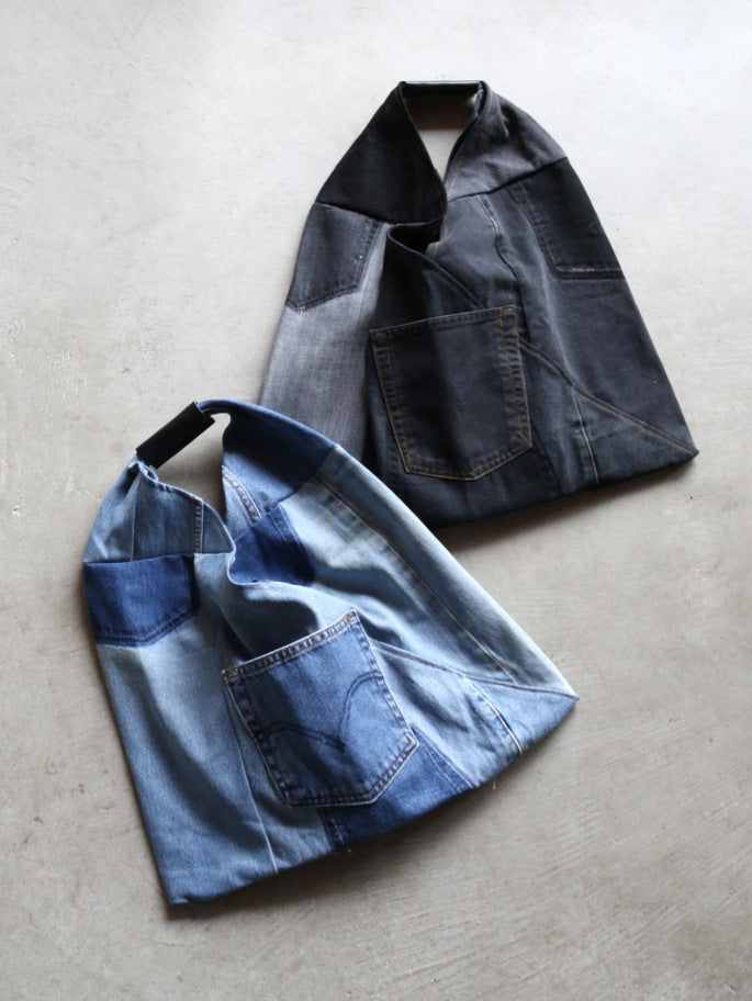 THRIFTY LOOK / リーバイスデニム トライアングル トート / tl26f02900
